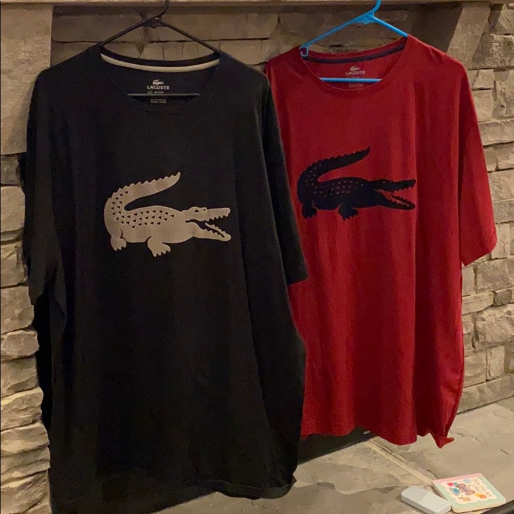 Lacoste Mens Tee Lot